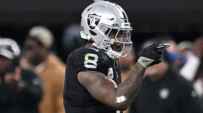 Las Vegas Raiders running back Josh Jacobs